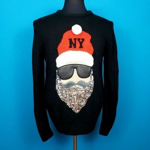 🆕️ 🎅 RIVER ISLAND NY Santa Christmas Sweater // (NWT)